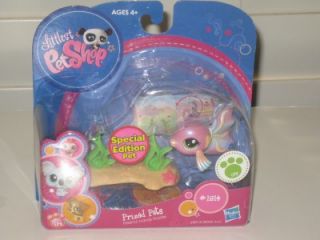 Hasbro Littlest Pet Shop Special Edition Colorful Angel Fish Prized Pets 1814