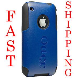 Otterbox Commuter Hard Case Apple iPhone 3G and 3GS Blue Brand New Otter
