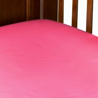TL Care® 100% Cotton Jersey Crib Sheet in Fuchsia