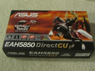 Asus ATI Radeon HD 5850 EAH5850 Directcu 2DIS 1GD5 1 GB GDDR5 SDRAM PCI 0610839098903