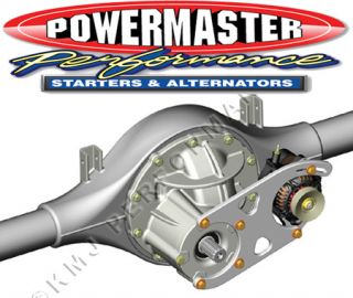 Powermaster 410 Pro Series Ford 9" Rear End Mount Alternator Bracket Racing