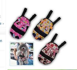 Nylon Pet Dog Carrier Backpack Front Net Bag Travel Cat Pet Puppy s M L