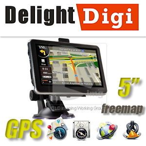 5 0" Car GPS Navigation FM 4GB Map MP4 Touch Screen Automotive Video Function