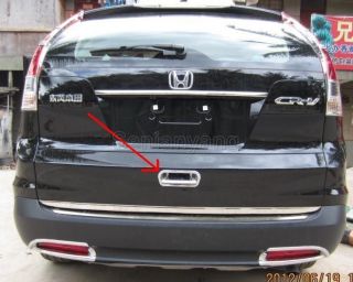 Chrome Rear Tail Gate Door Handle Cover Trim for Honda CRV CR V 2012