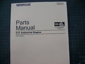 Cat Caterpillar C11 Engine Parts Manual Book Catalog