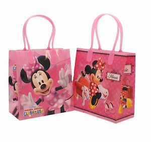 Disney Minnie Mouse Small Party Favor Goody Bags 12 Bags