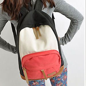 4Colors New Cool Women's Canvas Backpacks Satchel Book Bags Rucksack Knapsack