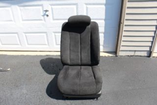 03 07 Nissan Murano Driver Sdie Seat Black Suede Cloth Fully Powered Side Airbag