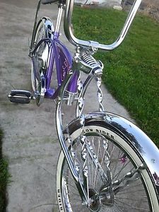 Custom Lowrider Bicycle with White Wall Tires