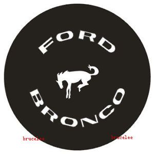 Ford Bronco Spare Tire Cover Heavy Vinyl 28" FO1