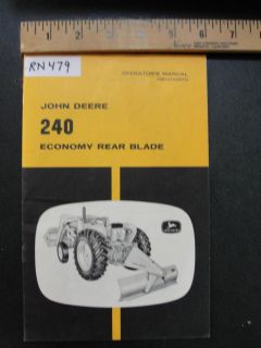 John Deere Owners Manual