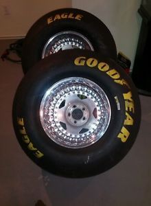 Centerline Convopro Convo Pro Wheels Tires Rims 15x14 Goodyear Slicks