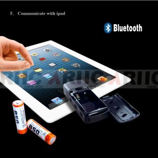 New 1D Laser Wireless Bluetooth Barcode Scanner for Apple iPad iOS Android Win