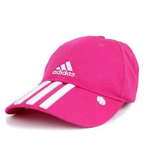 Adidas Girls Childrens Baseball Cap Pink Hat Cap Pink Baseball Cap Headwear