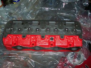 Case 430 530 188 Diesel Tractor Backhoe Engine Head A36876 Large Injector Style