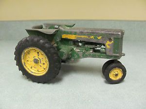 Vintage John Deere Ertl Toy Tractor Metal Wheels Parts Restore