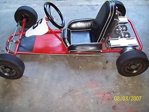 Vintage Kart Rupp Dart Kart Put on An Engine or Engines Ready to Race