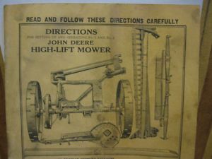 Vintage John Deere Mower