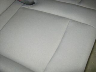 2012 2013 Nissan NV Van 2nd 3rd 4th Row 2 LH Passenger Gray Cloth Bench Seat