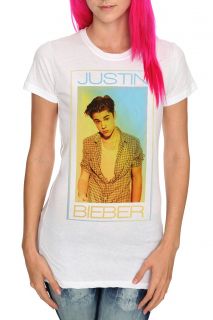Justin Bieber Plaid Girls T Shirt