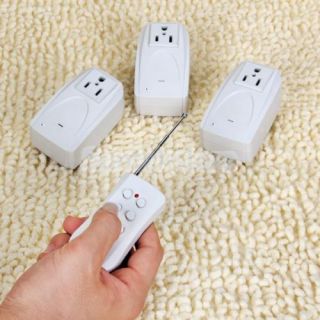 Indoor Wireless Remote Control Power Outlet Plug Swicth