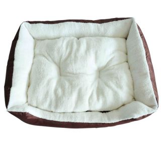 Extra Large Dog Bed Pet Kennel Mat Machine Washable Waterproof w Plush Cushion