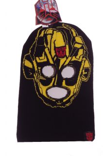 Boys Transformers Bumble Bee Face Mask Halloween Costume Mask Winter Hat New