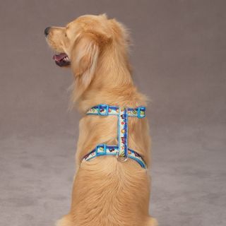 East Side Collection Dog Harness Seaside Ribbon Harness in Fish