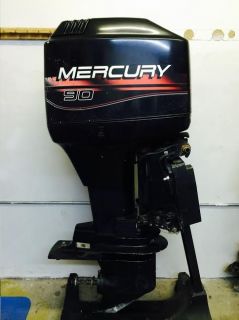 1998 Mercury 90 HP 2 Stroke Outboard Motor Boat Engine 75 60 Johnson Honda