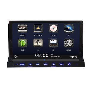 Google Android Double DIN Car Radio DVD GPS 3G WiFi Stereo Bluetooth iPod FM Am