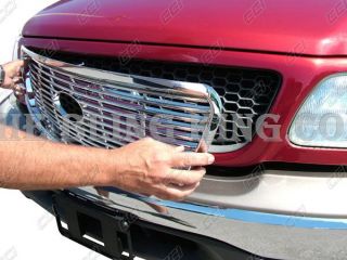 Ford F 150 Chrome Grille Grill Insert Supercrew Lariat