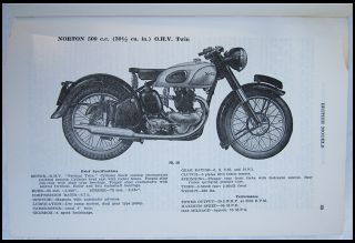 Vintage 1953 Modern Motorcycle Mechanics Manual Book Harley Triumph Indian BSA