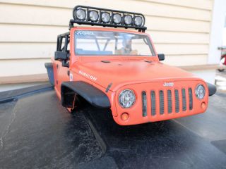 Axial Jeep Wrangler Unlimited Rubicon Body SCX10 Custom Painted Detailed