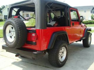 2004 Jeep Wrangler Unlimited Wheels and Tires