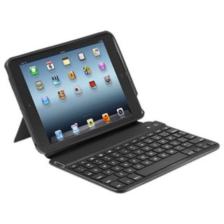 Zaggkeys Mini 7 Bluetooth Keyboard Case for Apple iPad Mini Black Cover New