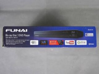Brand New Funai Blu Ray and Up Converting DVD Player and Media Streamer