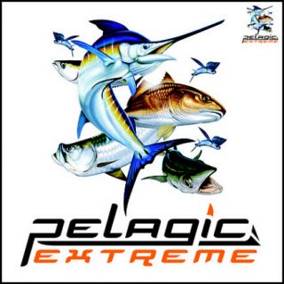 Pelagic Extreme Boat Sticker Decal Marine Grade Vinyl