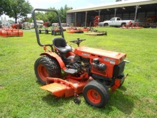 Nice Kubota B7100HST 4WD Tractor with 54" Mower Deck 216 Hours WOW 