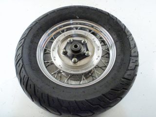 2004 Honda VTX1300 04 1300 Rear Wheel w Tire