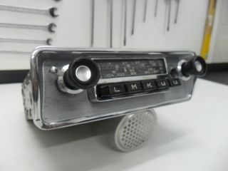 L Vintage Car Radio Blaupunkt for Porsche Karmann Ghia VW Bug