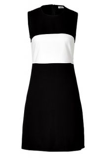 Black/Cream Colorblock Dress by LAGENCE