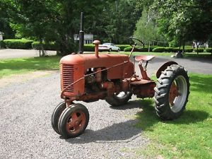 1941 Case VC Antique Farm Tractor Firestone Tires 11 2 28