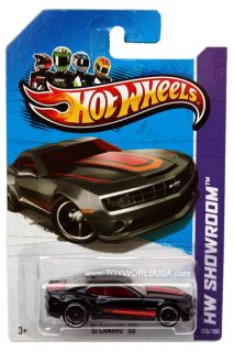 2013 Hot Wheels 226 HW Showroom Then and Now '10 Camaro SS