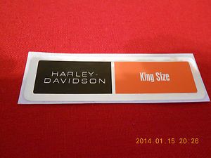 Vintage Antique Harley Parts Windshield Decal Very RARE