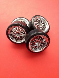 HPI Pro Wheels with Tires 1 10 Pro4 Pro3 Pro2 Drift Yokomo Drifting BBs