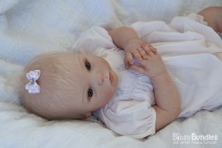Bitsy Bundles Reborn Livia Real Baby Girl Doll by Gundrun Leglar Sold Out Le