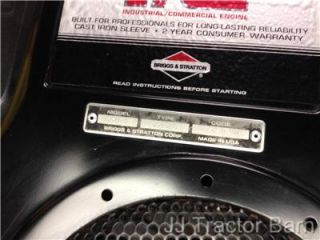 Briggs and Stratton 11 5 HP I C Engine Model 28D707 See Running Video