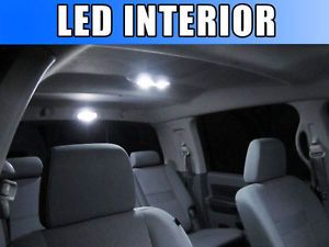 8pcs Bright White LED Lights Interior Package Kit for Ford Escape 2008 2012