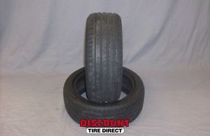 2 Used 225 45 17 Continental Sport Contact 2 SSR Run Flat Tires 45R R17