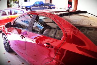 Painted Chevrolet Aveo Sonic T300 Sedan 4D Rear Roof Spoiler New Pictures